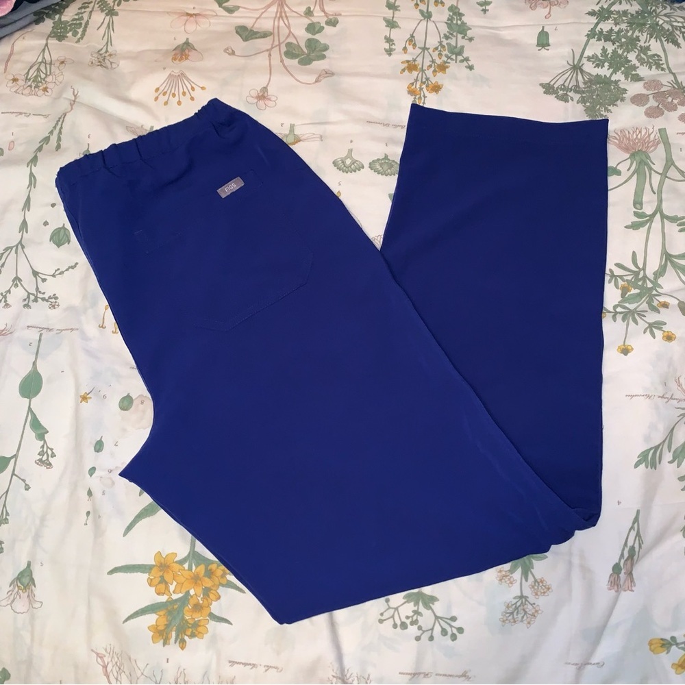 Figs Men's Pisco Basic Scrub Pants royal blue